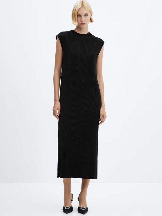 Mango Dresses & Skirts - Mango Pleated Long Dress Size XL